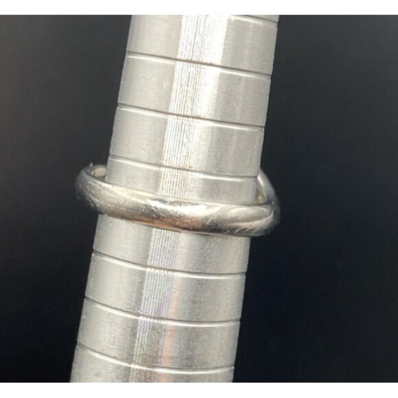 Sterling Silver CZ Flower Ring Marquise 925 Plumeria Daisy Size 6.5 April Bday - Picture 7 of 11